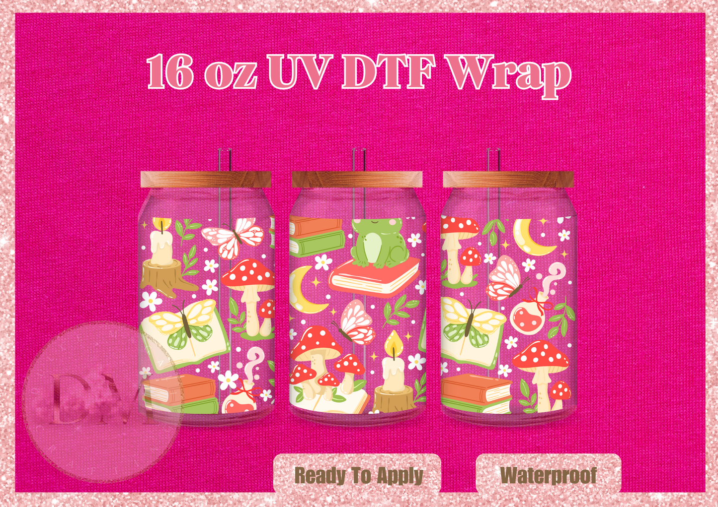 Books DTF Wrap