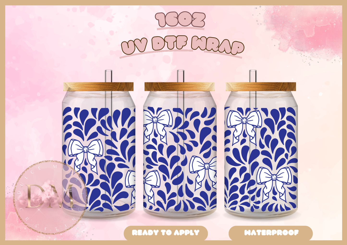 Talvera Bow UV DTF Wrap