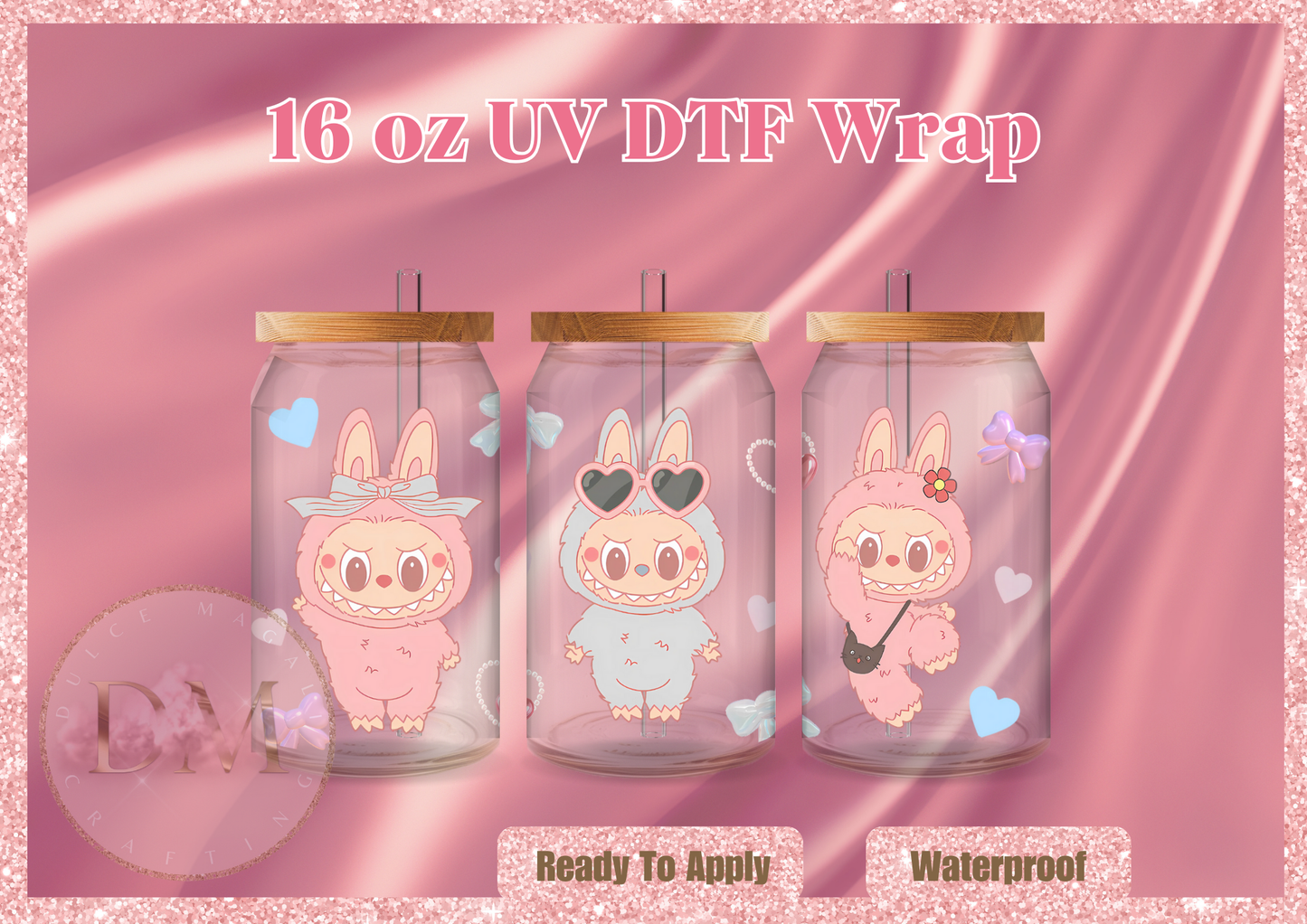 LA-BU-BU UV DTF Wrap