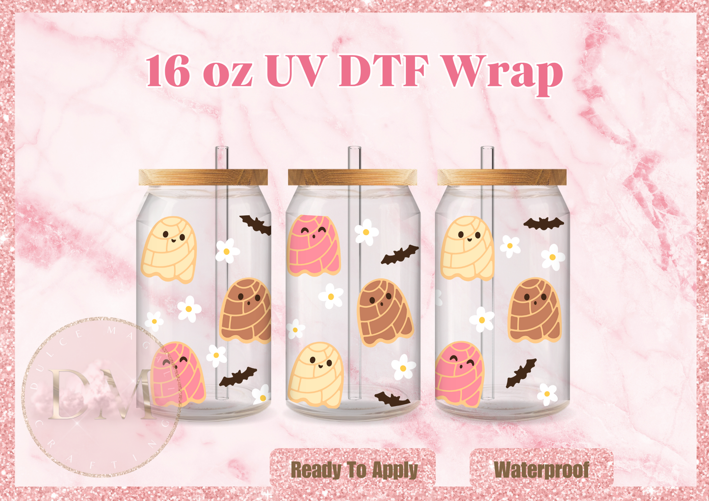 Concha Ghosts DTF Wrap