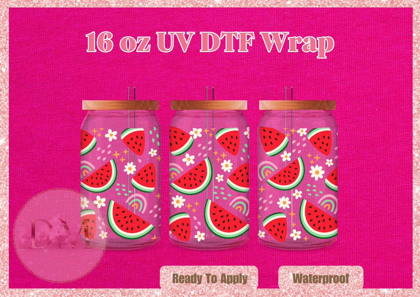 Watermelon DTF Wrap