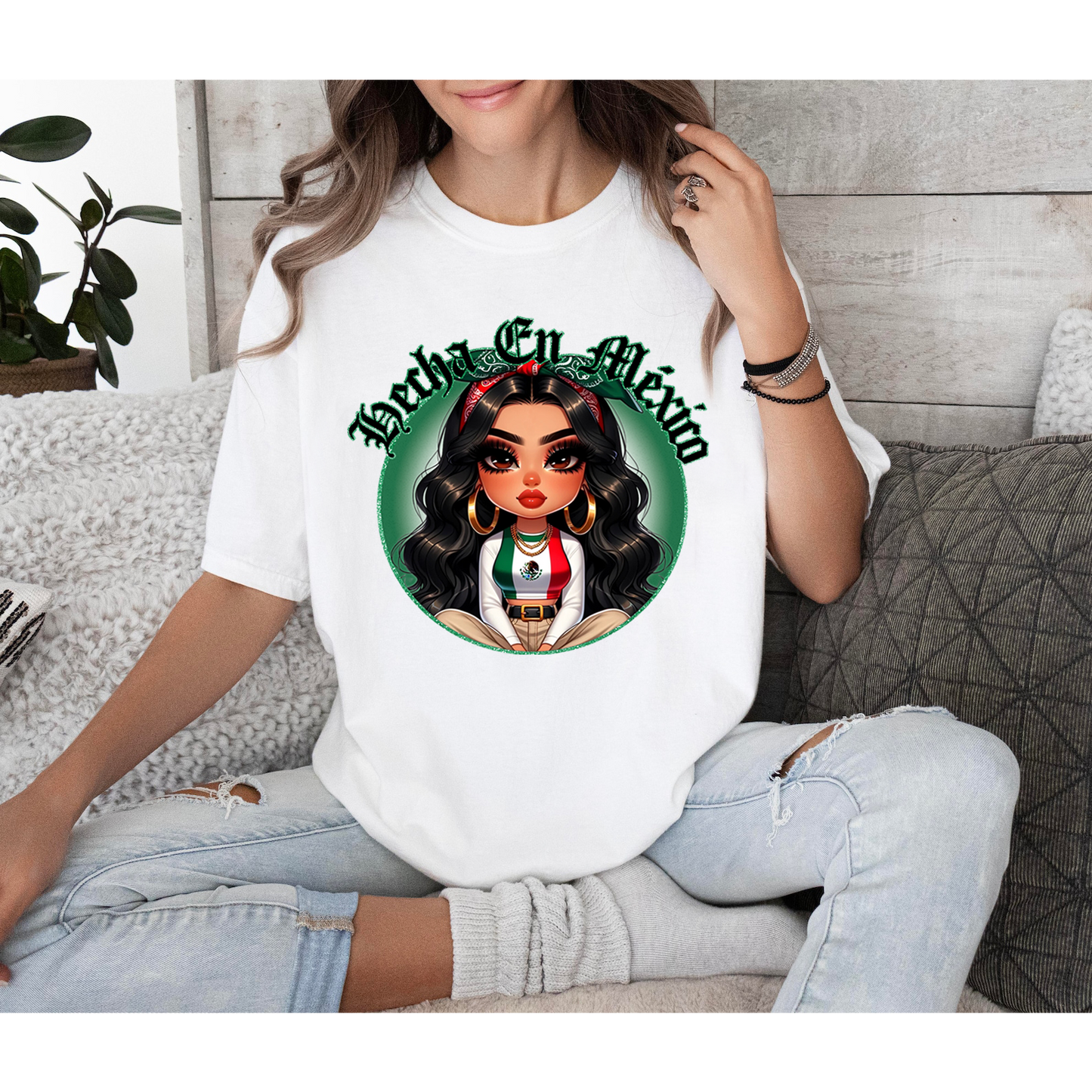 Hecha En Mexico Tshirt, Mexico Shirt, Latina gift