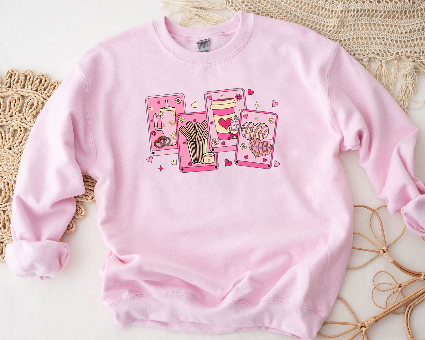 Loteria Valentines Sweatshirt, Latina Spanish Gift, Concha Shirt