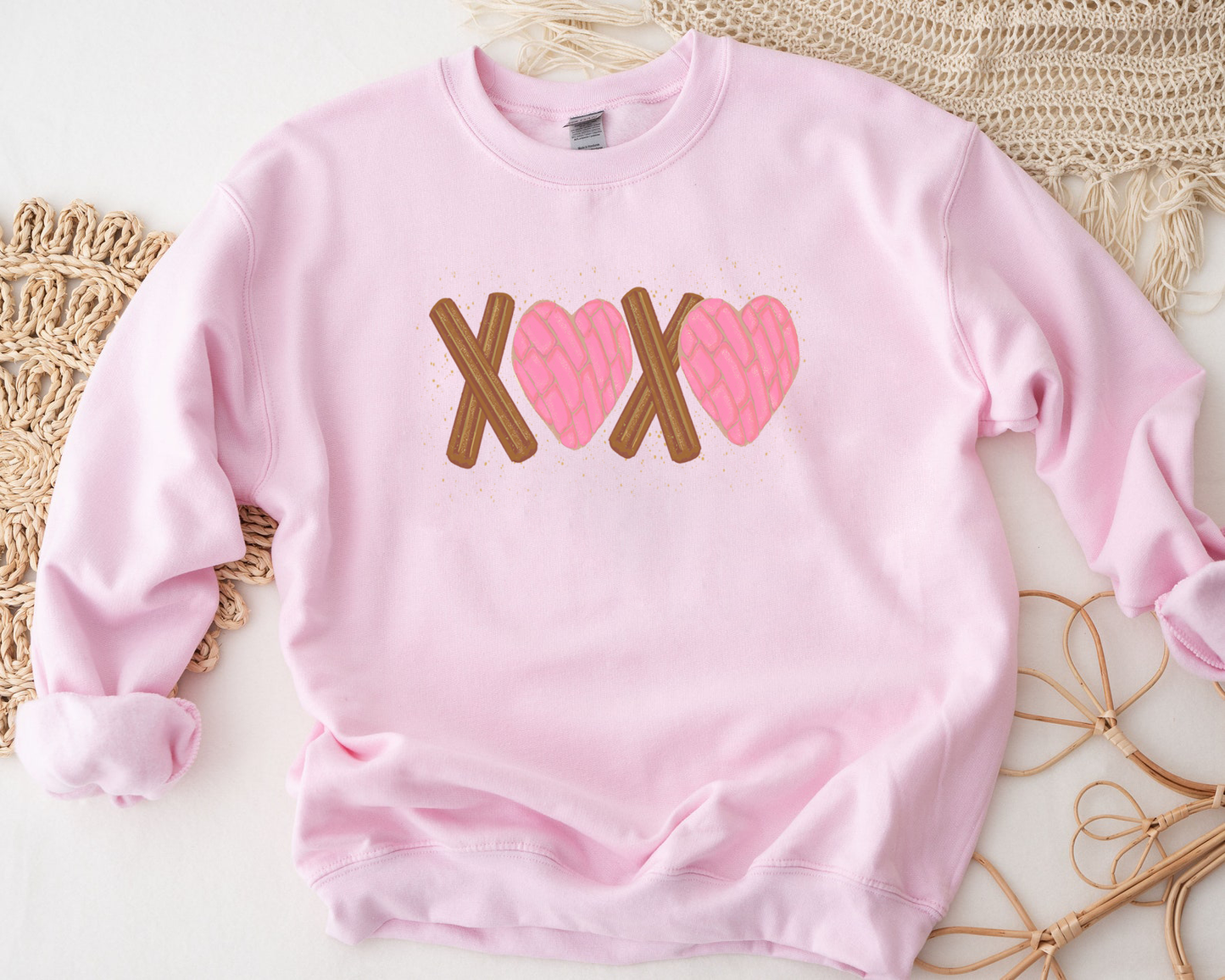XOXO Sweatshirt, Latina Spanish Gift, Concha Shirt