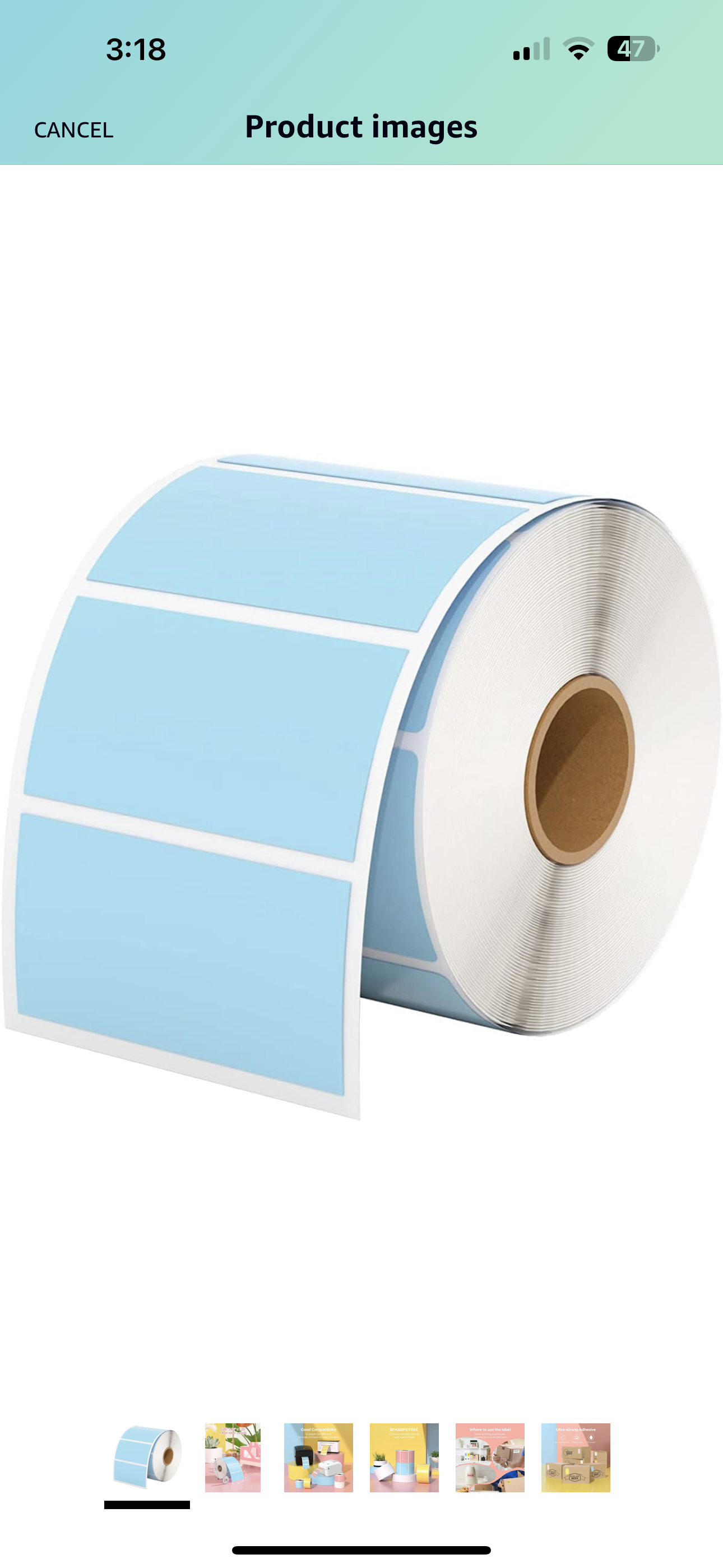 Thermal Stickers, Fragile Sticker