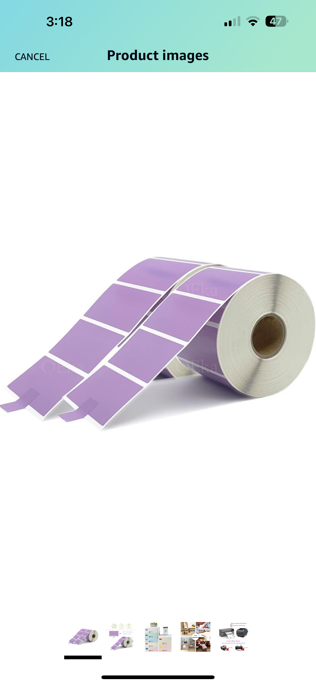 Thermal Stickers, Fragile Sticker