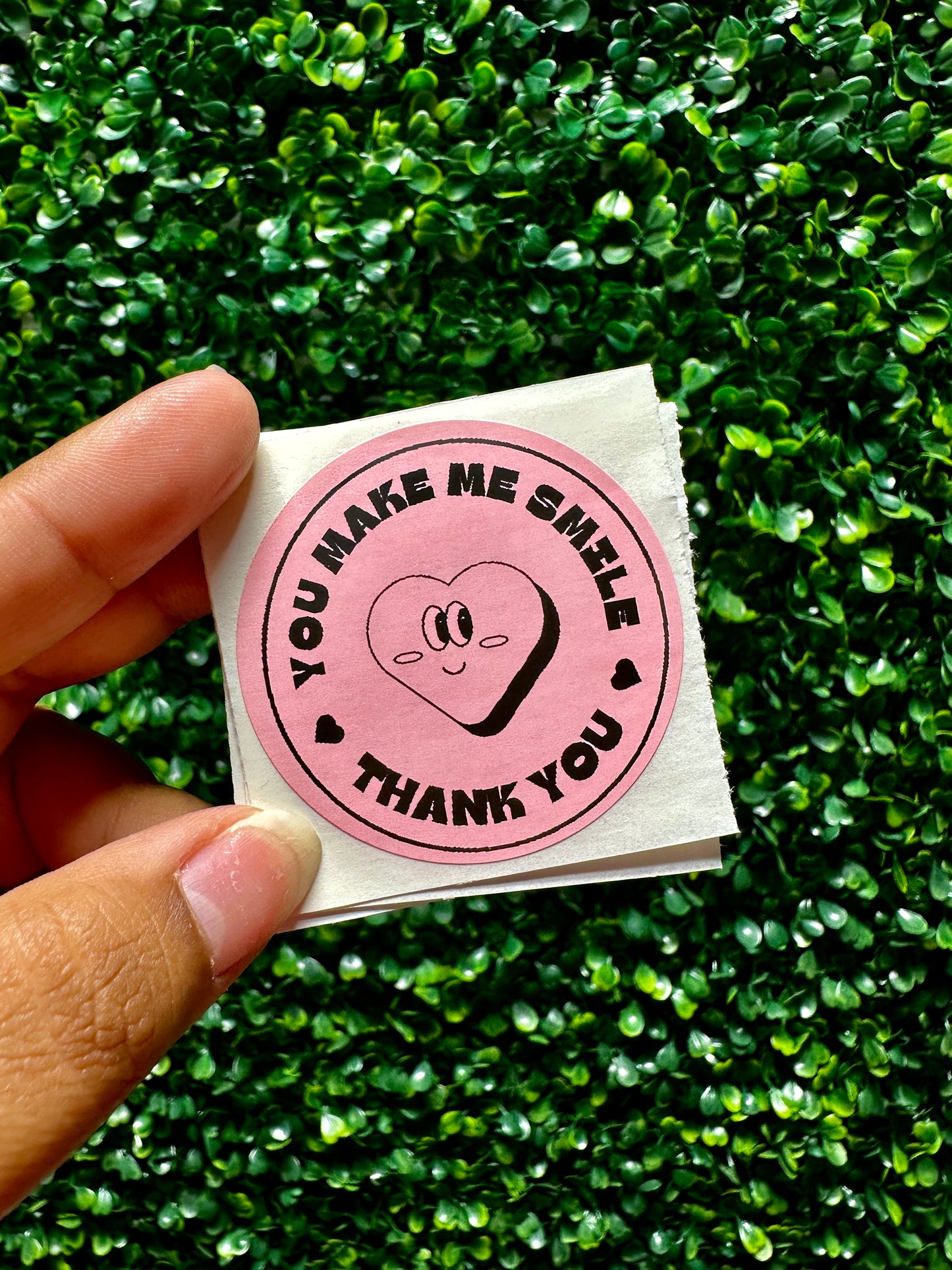 Thermal Stickers, Thank you Sticker