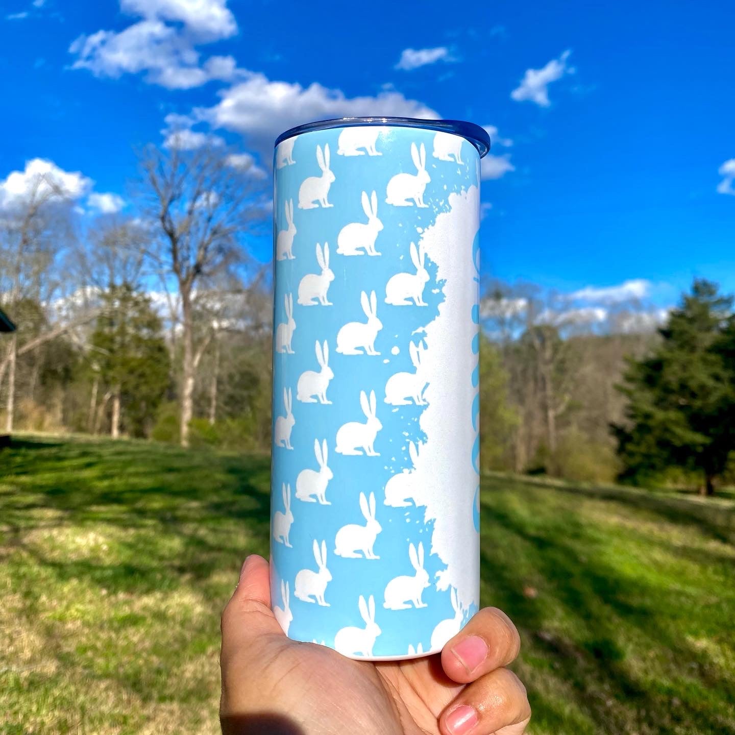 Easter Tumbler, Kids Cup, Easter Gift Basket, Kid Gift, 15 oz Tumbler