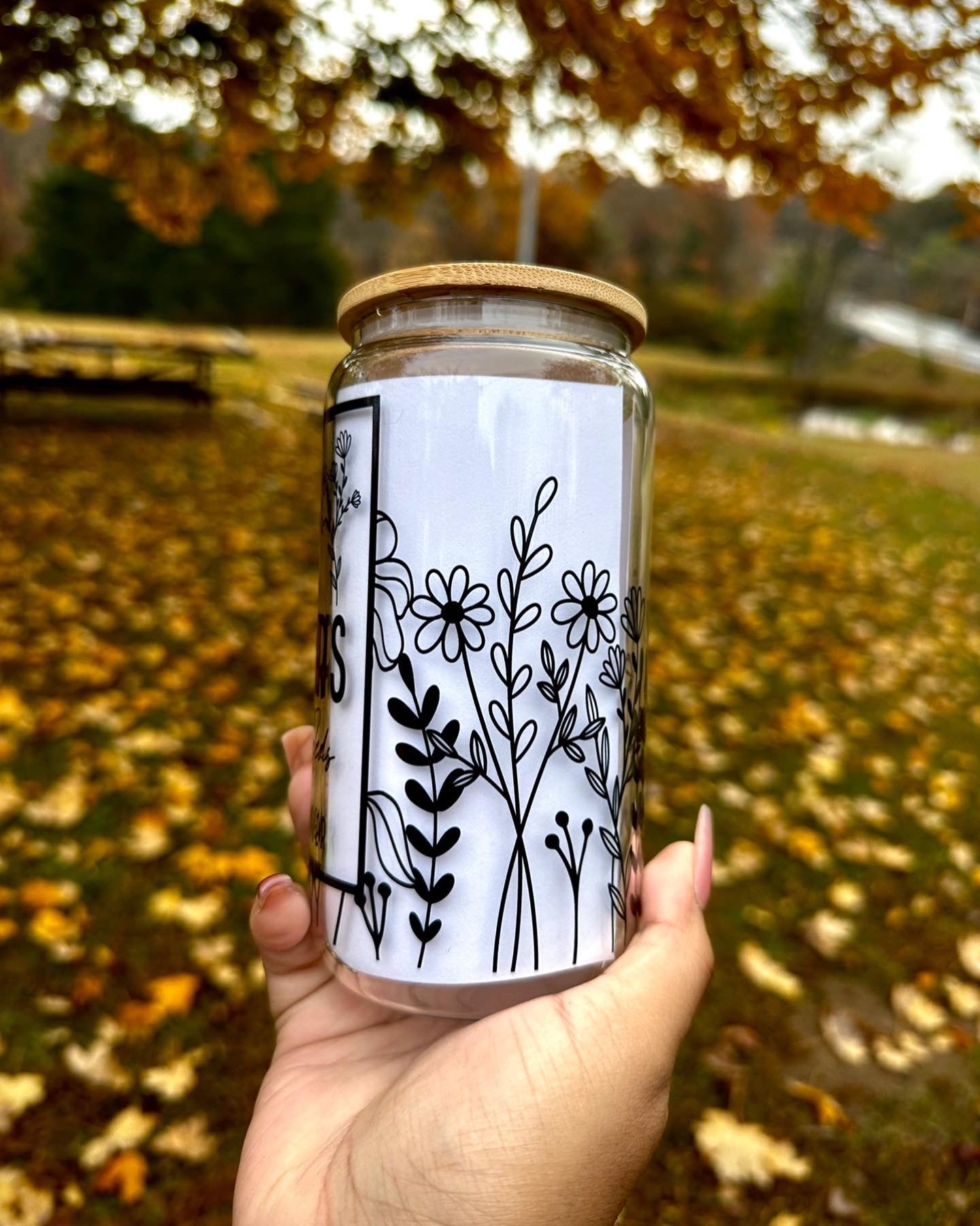 Teacher Glass Cup, Teacher Gift, 16oz Libby Glass