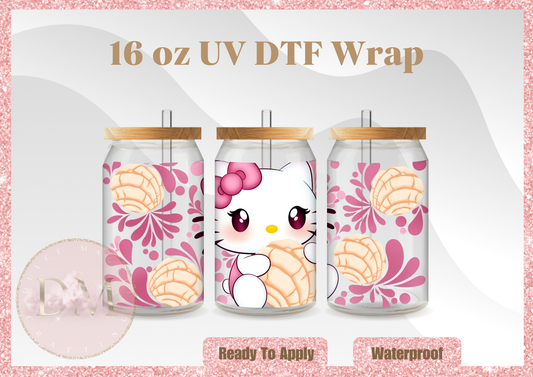 Kitty Conchas UV DTF Wrap