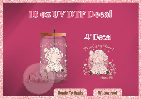 The Lord is my Shepard DTF Decal