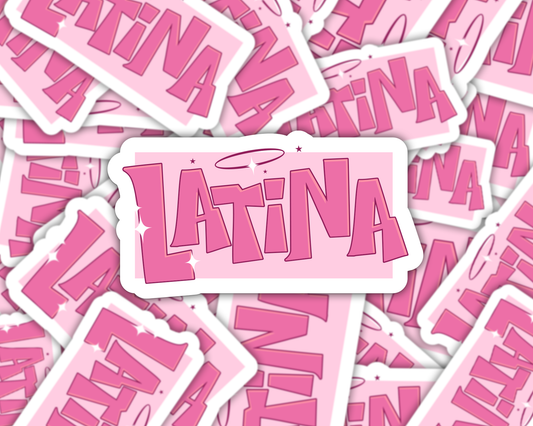 Latina Sticker Decal, Spanish Stickers, Spanish Vinyl Stickers