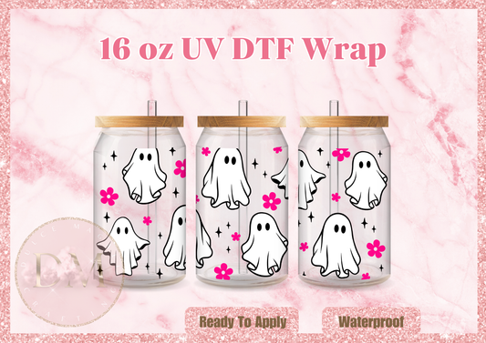 Flowers & Ghosts DTF Wrap