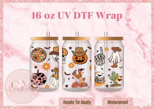 Western Fall DTF Wrap