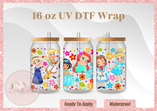 Girls UV DTF Wrap