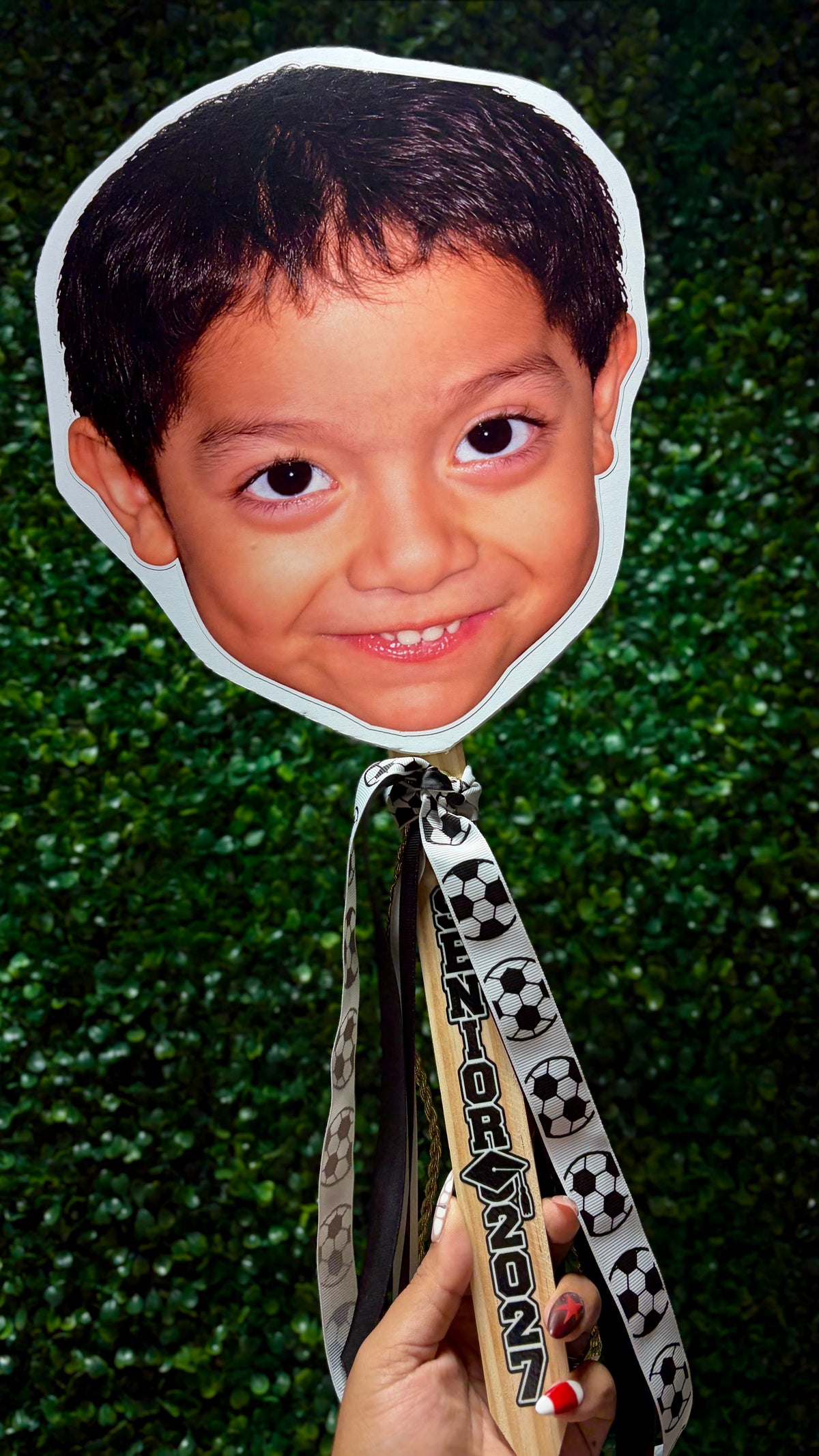 Custom Big Head Cutouts on a Stick | Personalized Face Photo Props | Graduation, Senior Night, Birthdays & Events