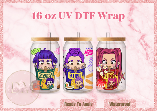 Pop Ramen DTF Wrap