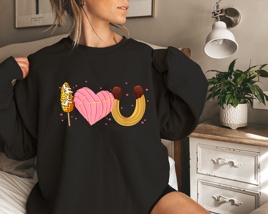 I Concha You Sweatshirt, Spanish Valentines Gift Sweatshirt