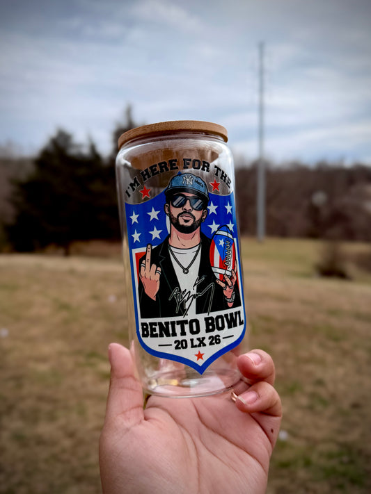 Benito Bowl 16oz Cup , 16oz Coffee Cup, Latina Gift, Coffee Cup