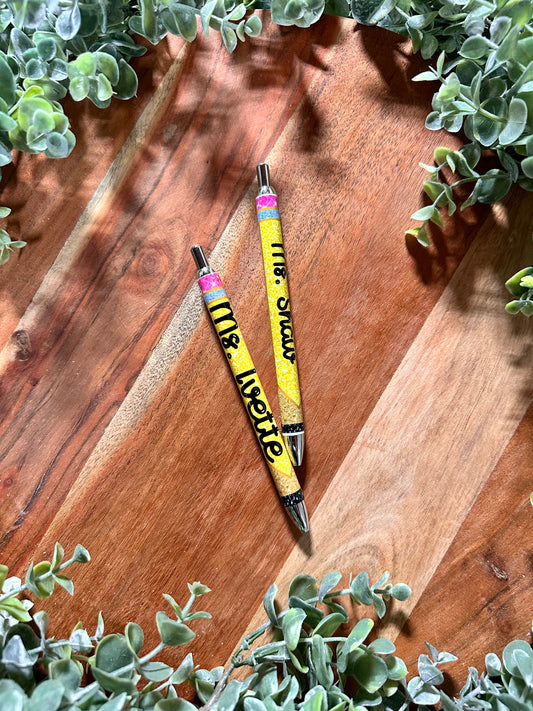 Personalized Teacher Pen, Teacher Appreciation gift