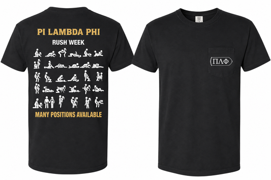 PI LAMBDA PHI – RUSH WEEK SHIRT