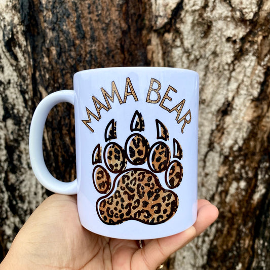 Mama Bear Mug, Mama Cup, Mama Gift, Coffee Lover Gift, Mother’s Day Gift