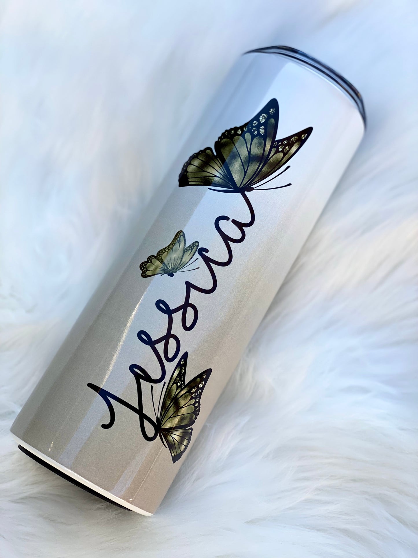 Butterfly Personalized Tumbler